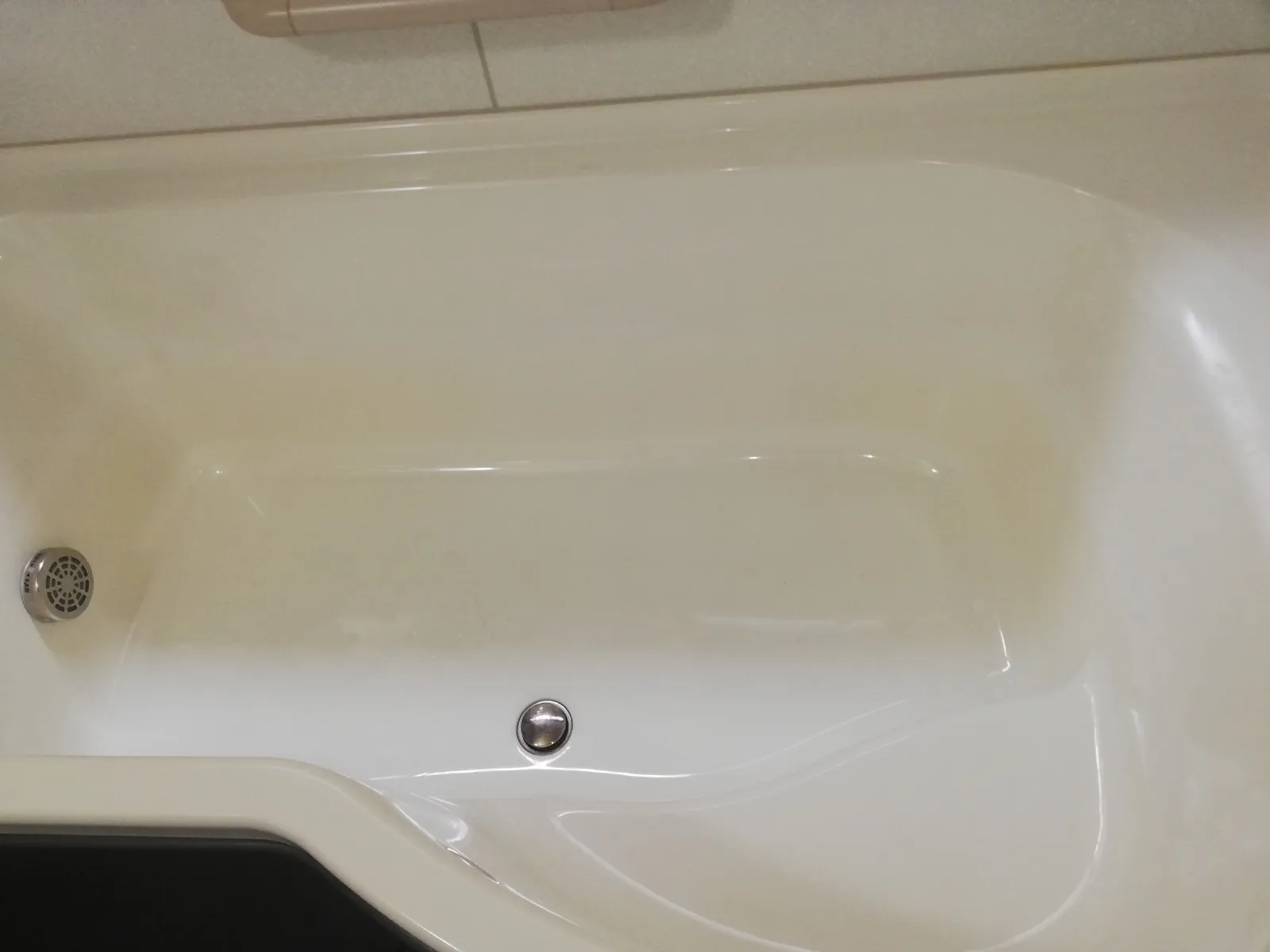浴室の黒ずみリングをキレイにとりたい！(栃木県小山市)